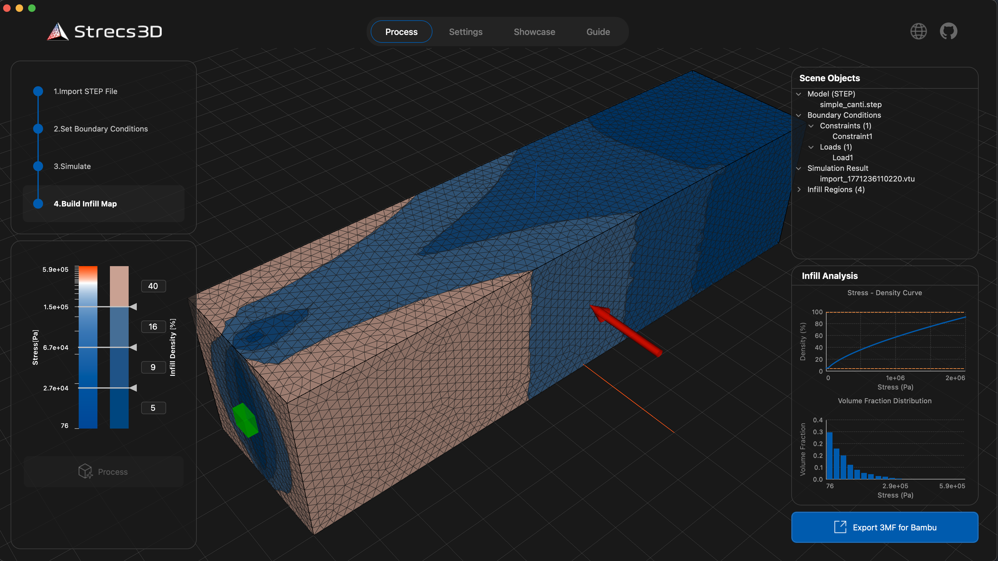 Infill map generation